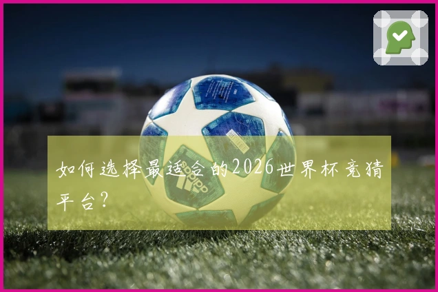 如何选择最适合的2026世界杯竞猜平台？