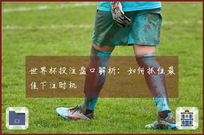 世界杯投注盘口解析：如何抓住最佳下注时机
