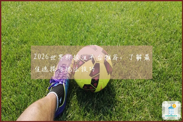 2026世界杯投注平台推荐，了解最佳选择与玩法技巧