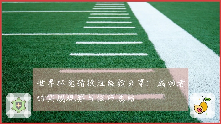 世界杯竞猜投注经验分享：成功者的实战观察与技巧总结